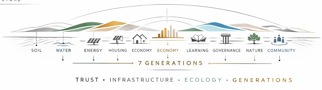 Social Fabric seven-generation structure banner